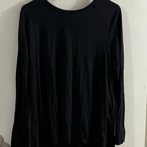 Old Navy Active Black Long Sleeve Athletic Performance Top